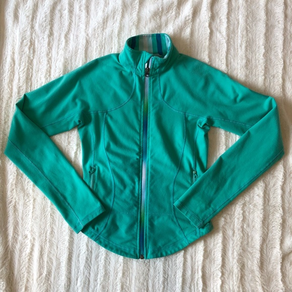 Lululemon Shape Jacket Bali Breeze Ombre Zipper Sz 4 - Picture 6 of 8
